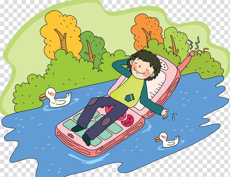 Child Illustration, Comfortable travel transparent background PNG clipart
