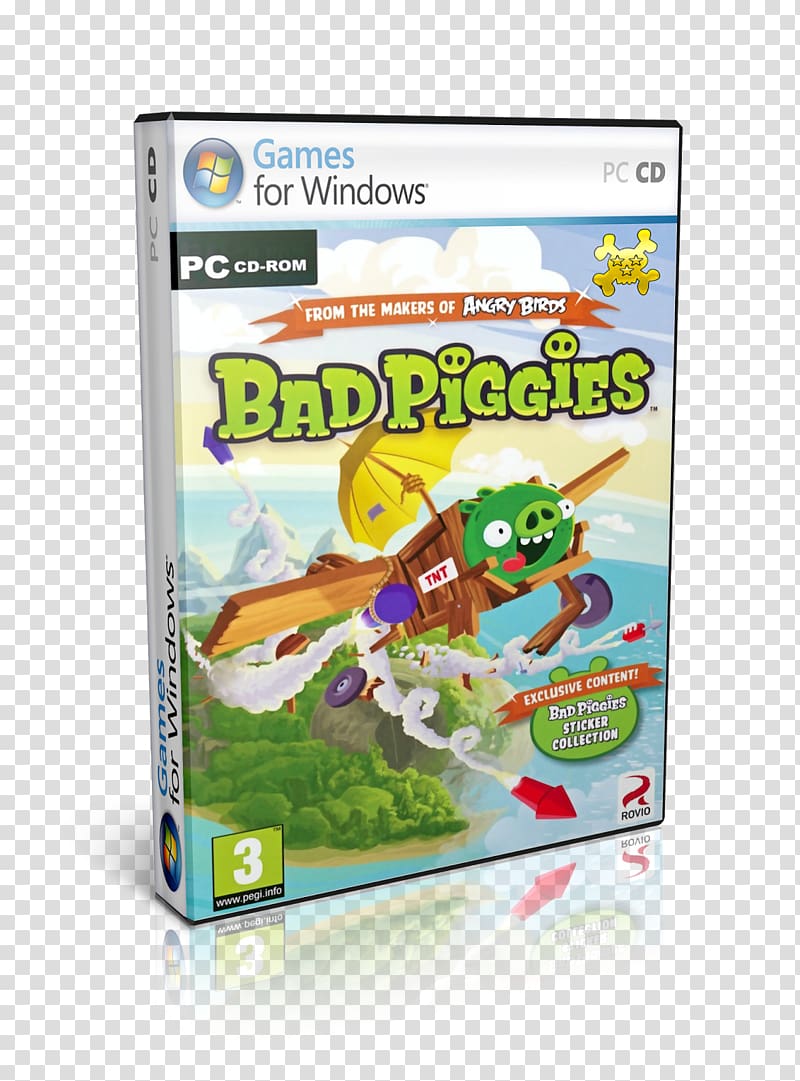 Bad Piggies Xbox 360 Video game PC game, bad piggies alien transparent background PNG clipart