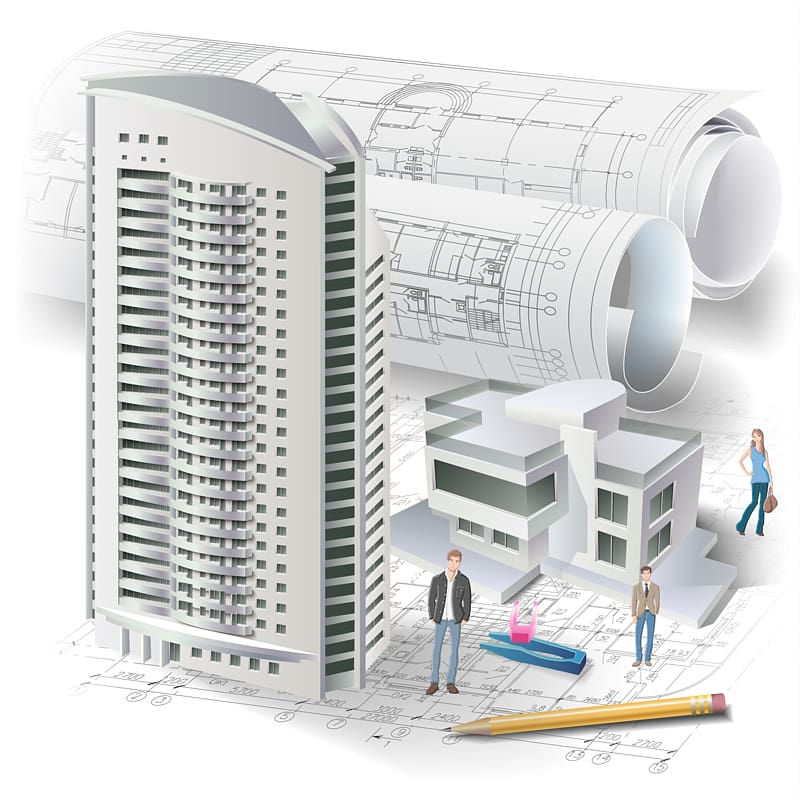 Architecture Architectural plan Drawing, architecture transparent background PNG clipart