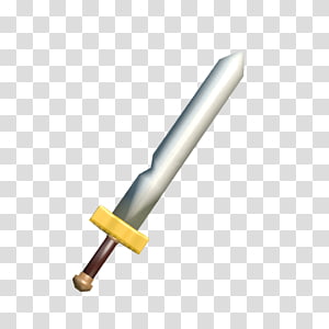 TP Master Sword Cursors, blue handled sword, png