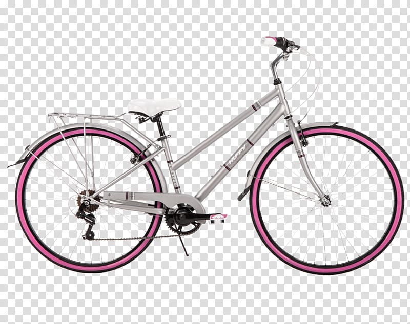 Cruiser bicycle Huffy Nel Lusso Women\'s Perfect Fit Frame Cruiser Mountain bike, hybrid bikes for women transparent background PNG clipart