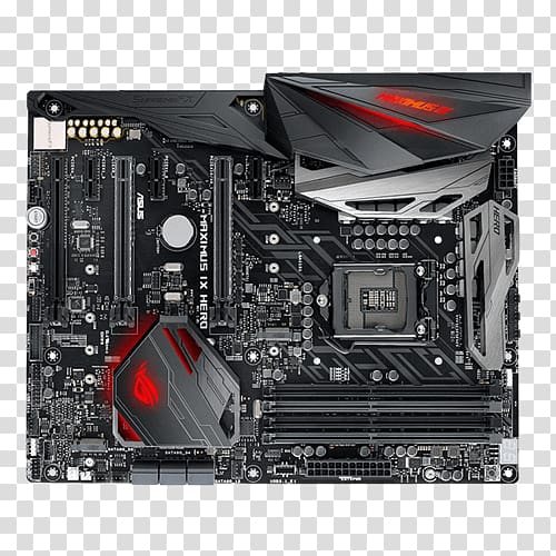Intel ASUS Maximus IX Hero Motherboard Republic of Gamers, Rog Gaming Motherboard Rog Maximus Ix Extreme transparent background PNG clipart