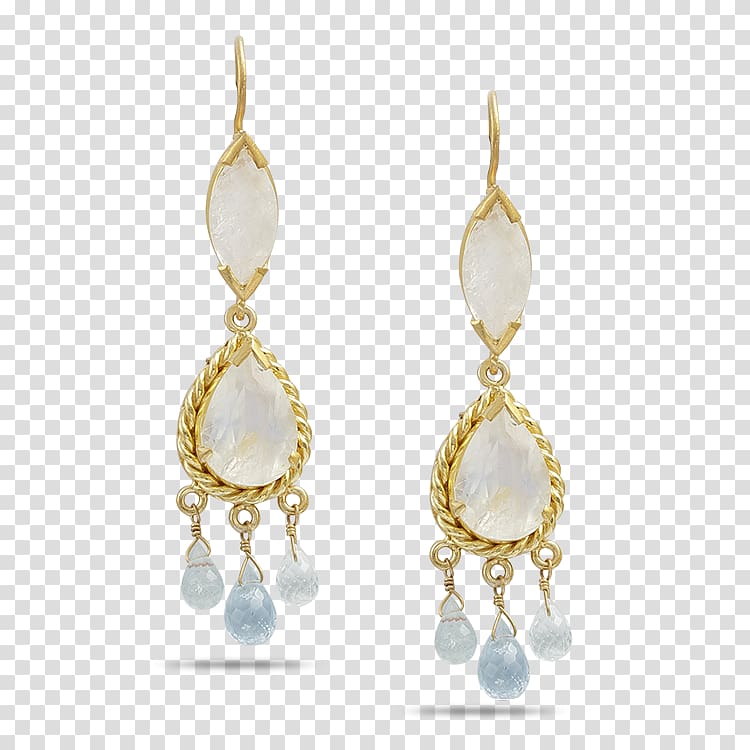 Pearl Earring Body Jewellery Moonstone, Jewellery transparent background PNG clipart