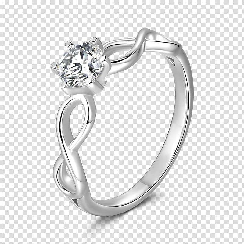 Wedding ring Silver Gold Body Jewellery, couple rings transparent background PNG clipart