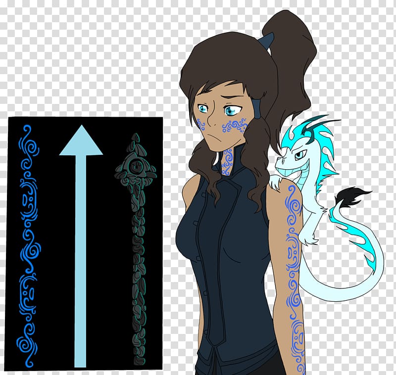 Korra Water Tribe Tattoo, bending transparent background PNG clipart