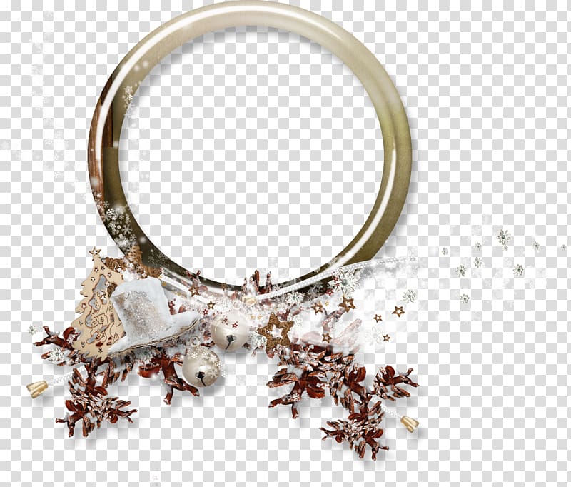 christmas frame transparent background PNG clipart