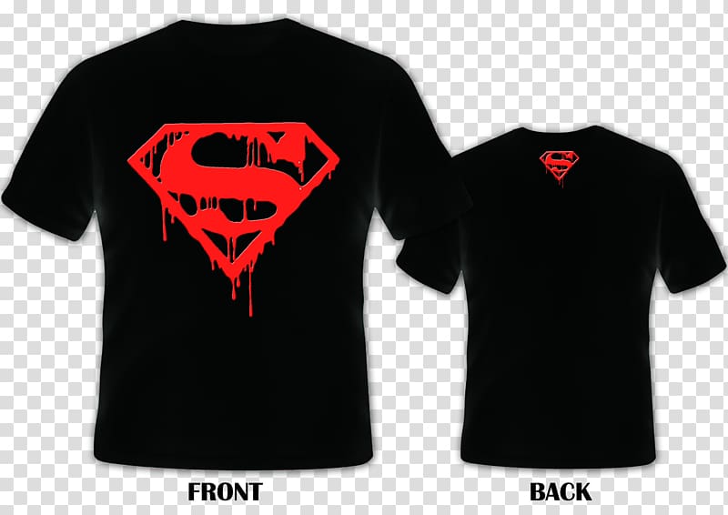 The Death of Superman Doomsday Superman logo Superboy-Prime, blood transparent background PNG clipart