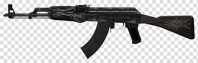 AK-47 Firearm Vepr Rifle AK-74, ak 47 transparent background PNG clipart