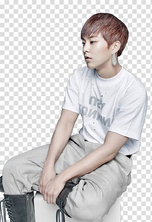 Xiumin Exo from Exoplanet #1 – The Lost Planet Ko Ko Bop XOXO, K Pop Exo transparent background PNG clipart