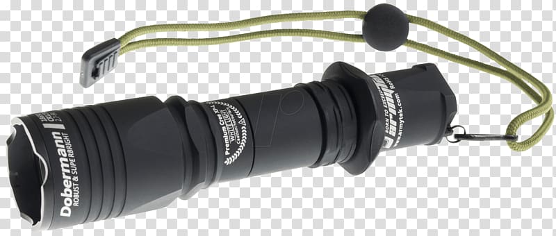 Flashlight Dobermann Armytek Россия Light-emitting diode, flashlight transparent background PNG clipart
