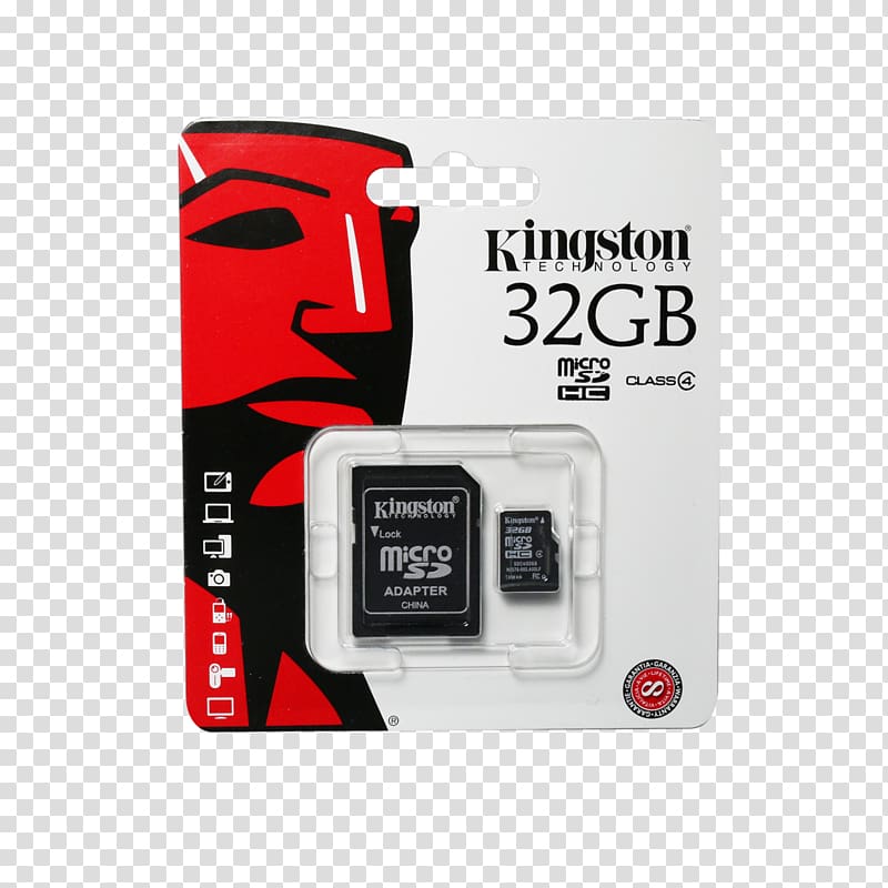 MicroSDHC Secure Digital Flash Memory Cards MicroSDHC, Camera transparent background PNG clipart