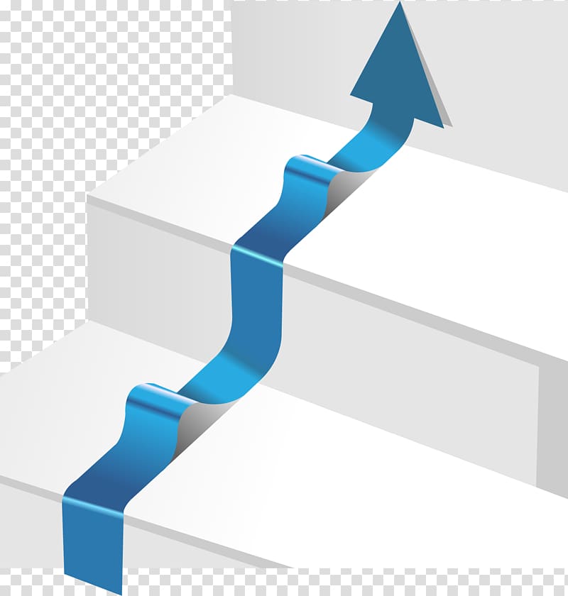 Paper Stairs, arrow painted stairs transparent background PNG clipart