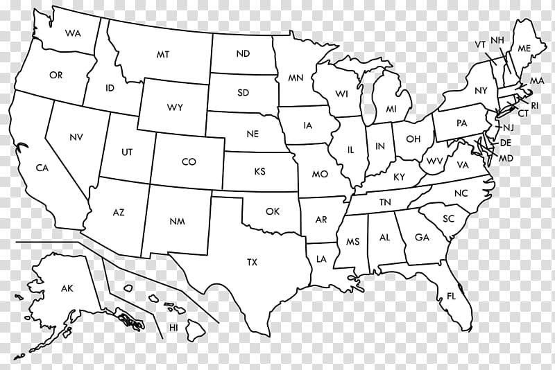 United States Blank map World map American Civil War, united states transparent background PNG clipart