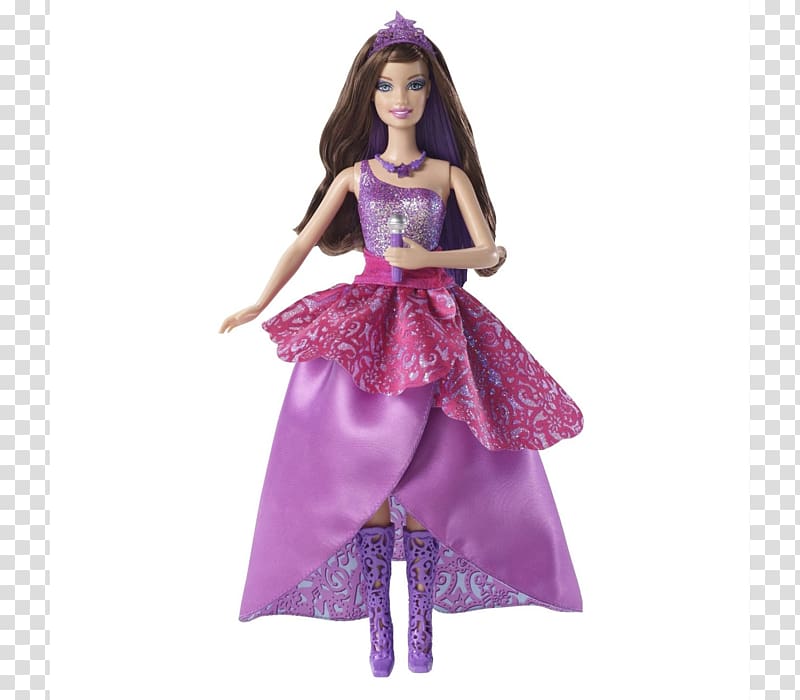 Popstar Keira Barbie Doll Princess Tori Toy, barbie transparent background PNG clipart