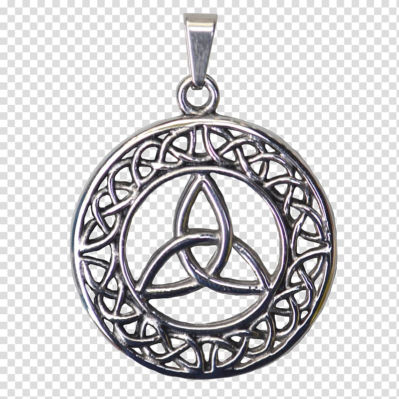 Triquetra Symbol Locket Celtic knot Tree of life, symbol transparent background PNG clipart