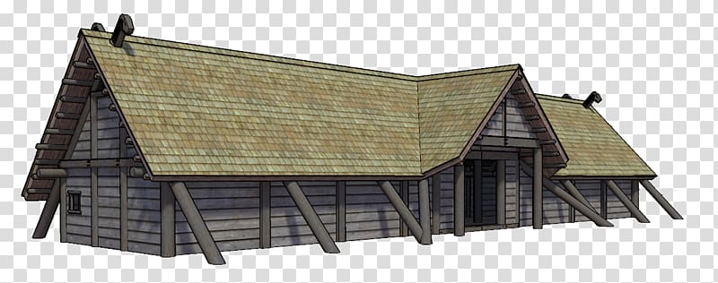 Longhouse Viking Age Viking art, house transparent background PNG clipart