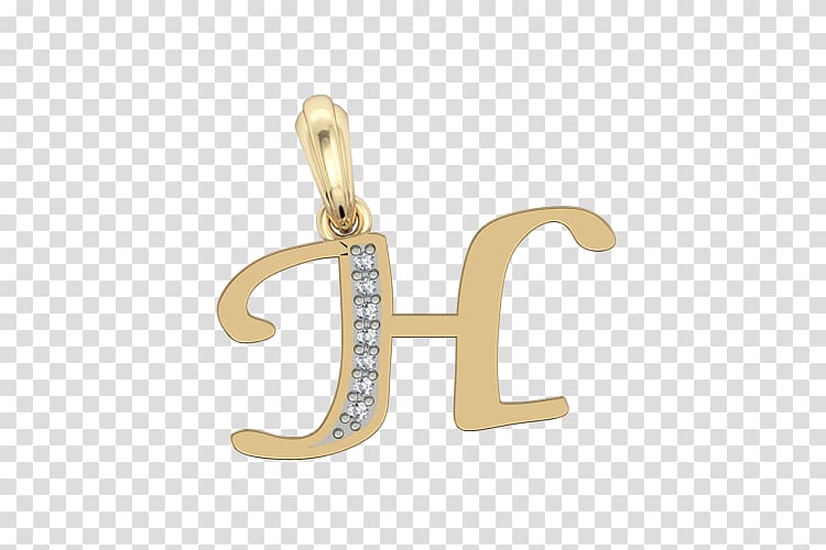 Jewellery Earring Charms & Pendants Gold Symbol, alphabet collection transparent background PNG clipart