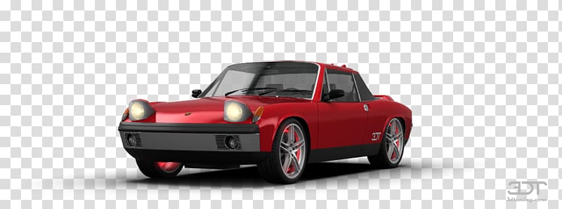 Porsche 914 Model car Automotive design, Porsche 914 transparent background PNG clipart