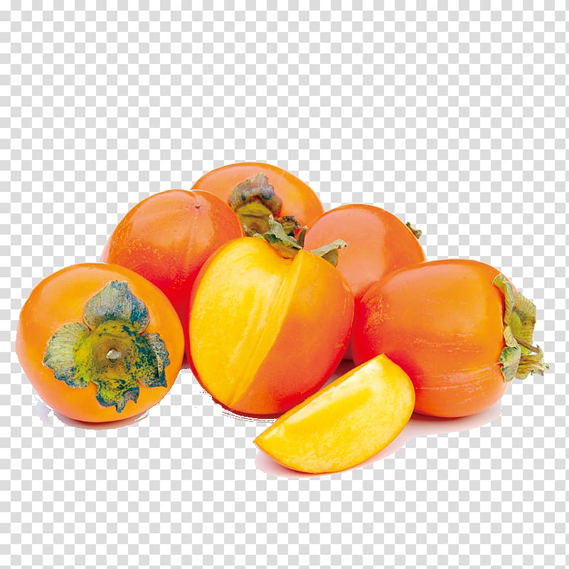 Japanese Persimmon Fruit Apple Date-plum, persimmon transparent background PNG clipart