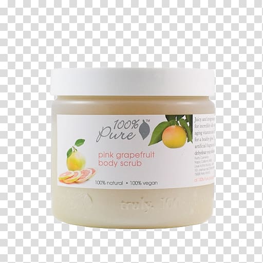Grapefruit Exfoliation Cosmetics 100% PURE Skin, grapefruit transparent background PNG clipart
