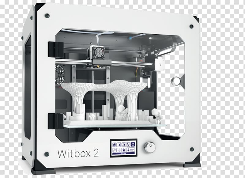3D printing filament Printer BQ, printer transparent background PNG clipart
