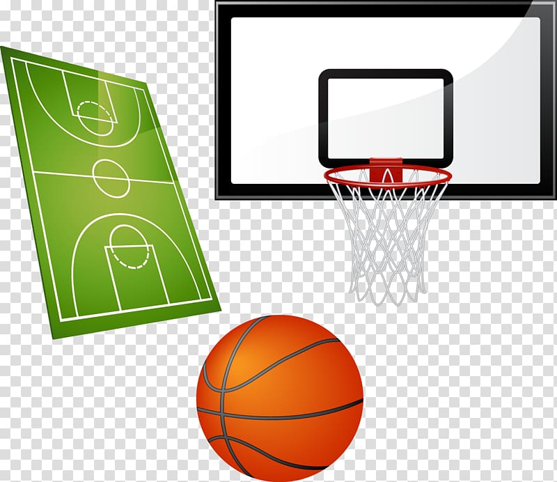 Basketball court Sports equipment, basketball transparent background PNG clipart
