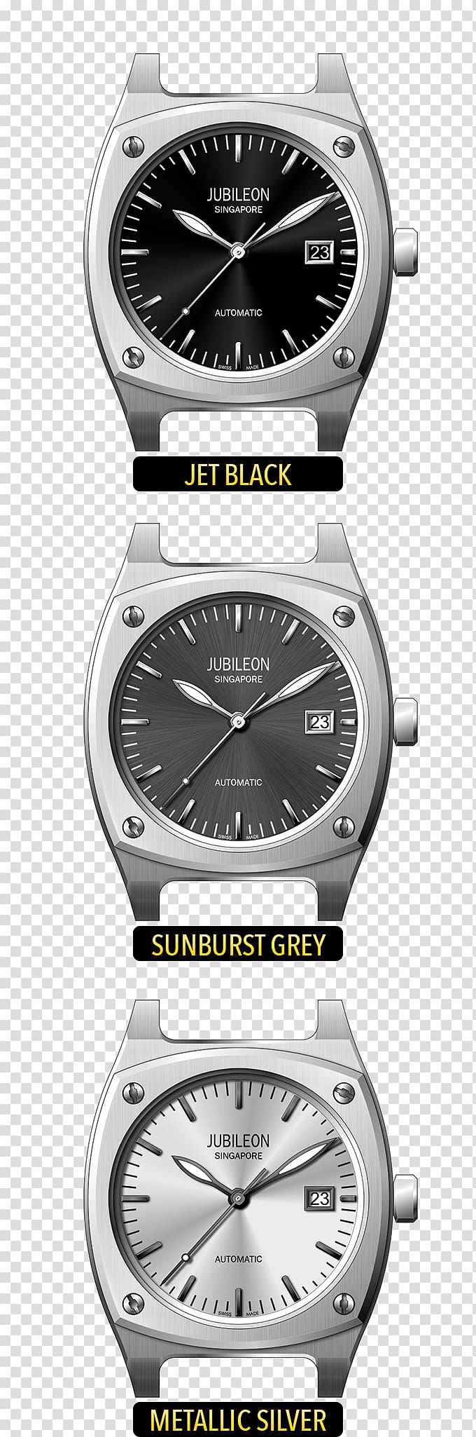 Automatic watch Singapore Swiss made Watchmaker, watch transparent background PNG clipart