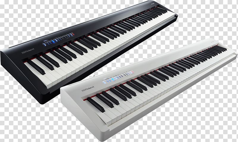 Digital piano Roland Corporation Electronic keyboard Roland FP-30, piano transparent background PNG clipart