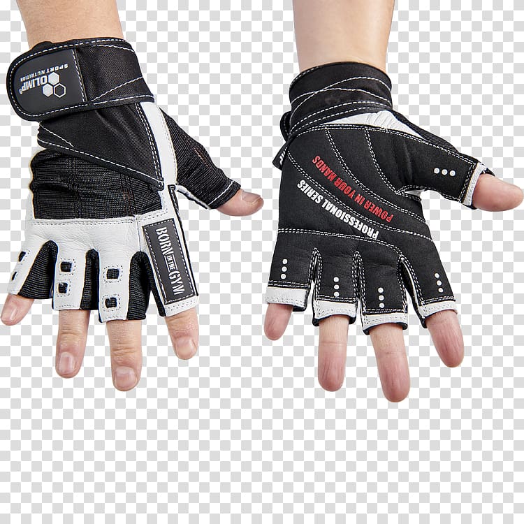 Cycling glove Clothing Fitness centre Shop, White gloves transparent background PNG clipart