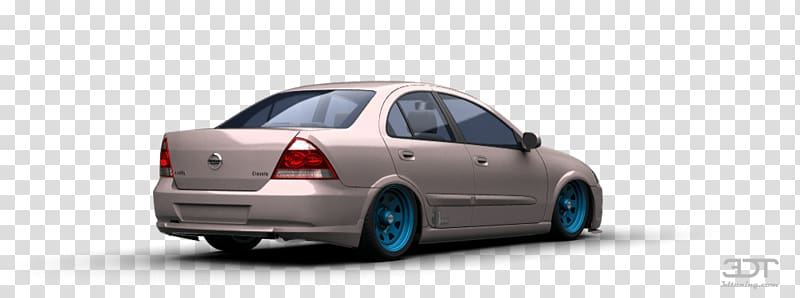 Mid-size car Alloy wheel City car Compact car, Nissan Almera transparent background PNG clipart