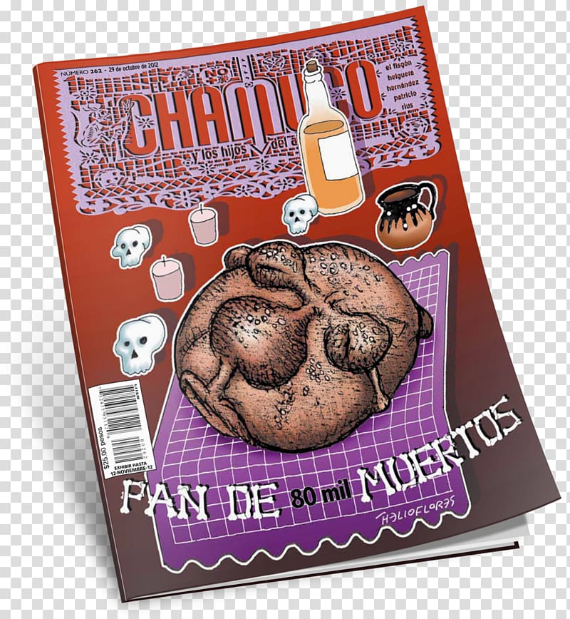 Pan de muerto Day of the Dead Food Advertising slogan Anuncio, DBA transparent background PNG clipart