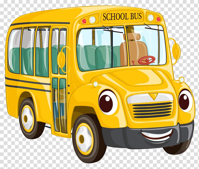 School bus Cartoon , School Bus , yellow school bus illustration transparent background PNG clipart