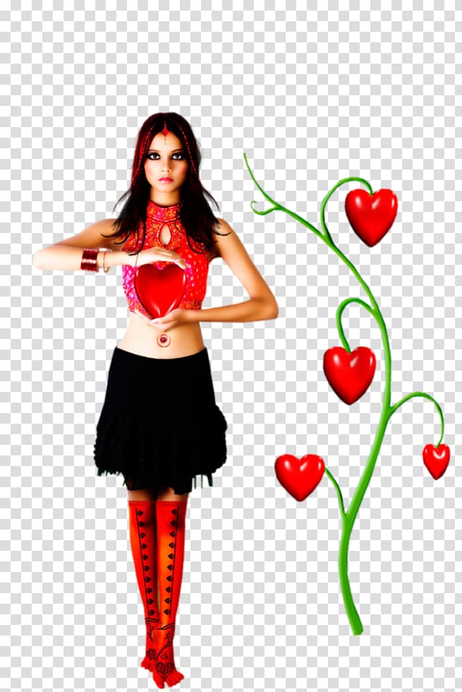 Woman Guestbook Valentine\'s Day Character, others transparent background PNG clipart