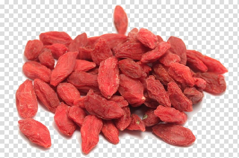 Organic food Goji Lycium chinense Berry Almindelig bukketorn, goji berries transparent background PNG clipart