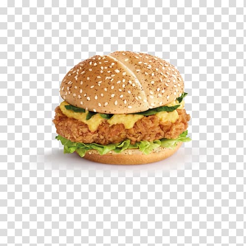 Hamburger McChicken Salted duck egg Singaporean cuisine Cheeseburger, mcdonalds transparent background PNG clipart