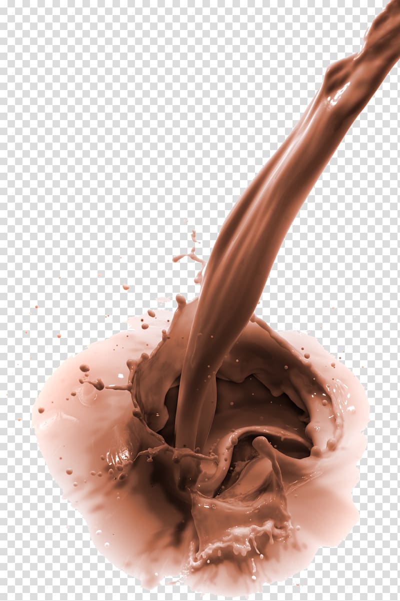 brown liquid, Coffee Chocolate milk White chocolate, Chocolate milk transparent background PNG clipart
