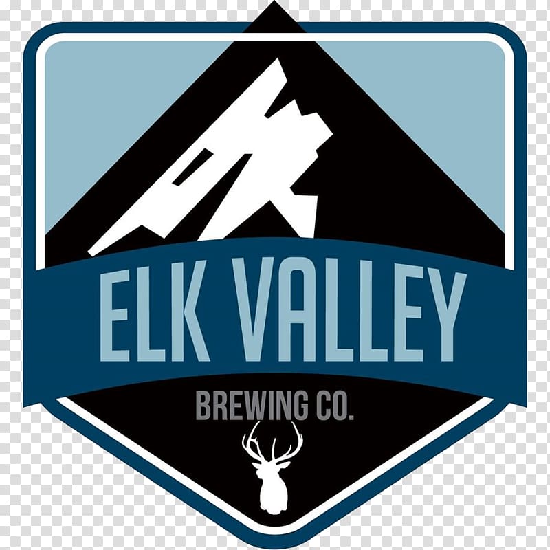 Elk Valley Brewing Company Brewery Logo Emblem Ale, OMB Brewery Beer Garden transparent background PNG clipart