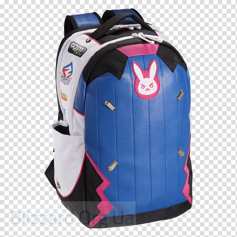 Overwatch 2017 BlizzCon D.Va Backpack Mei, backpack transparent background PNG clipart