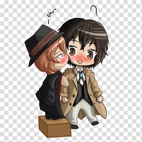 Human behavior Illustration Figurine Animated cartoon, Bungou stray dogs transparent background PNG clipart