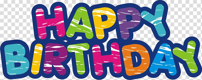 Happy Birthday illustration, Birthday cake , Happy Birthday transparent background PNG clipart