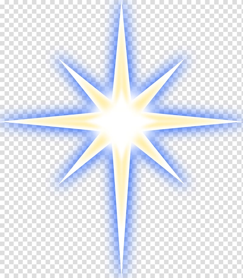 yellow and white star , Star of Bethlehem Christmas , Star Ocean transparent background PNG clipart