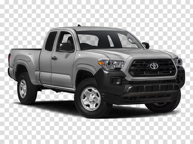 2018 Toyota Tacoma SR Access Cab Pickup truck Inline-four engine Four-wheel drive, toyota transparent background PNG clipart