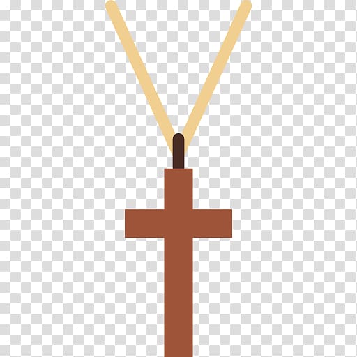 Crucifix Necklace Christian cross, necklace transparent background PNG clipart