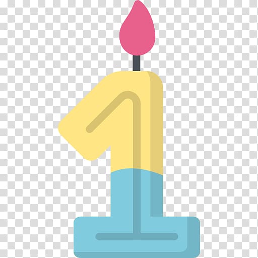 , number candle transparent background PNG clipart
