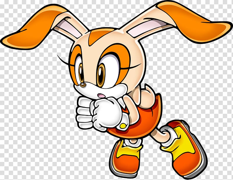 Sonic the Hedgehog Cream the Rabbit Tails Amy Rose, cheese transparent background PNG clipart