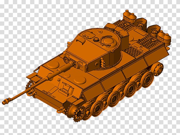 Tank 3D printing STL 3D computer graphics, tiger tank transparent background PNG clipart