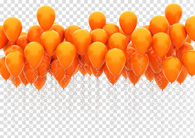 Toy balloon Airplane , Orange balloon floating in the air transparent background PNG clipart