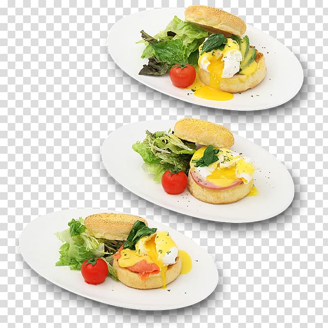 Breakfast sandwich Eggs Benedict Vegetarian cuisine Hors d'oeuvre, breakfast transparent background PNG clipart