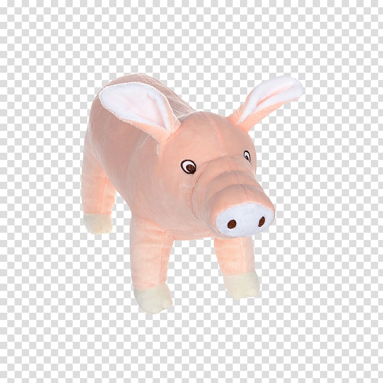 Pig Snout Nose Stuffed Animals & Cuddly Toys, dog toys transparent background PNG clipart