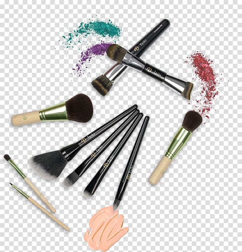 Makeup brush Cosmetics, Beauty Tools transparent background PNG clipart